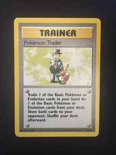 Pokemon Trader 077/102 Base Set Regular