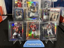 🔥2025 Topps Chrome Brashard Smith RC Refractor/Prizm Lot Of 4! NFL🔥