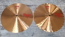 Paiste 2002 14" Sound Edge Hi-Hat Becken Cymbal Switzerland •OTTIME CONDIZIONI•