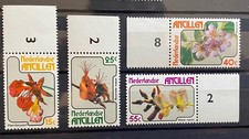 Netherlands Antilles 1978 Flowers Set MNH MM39