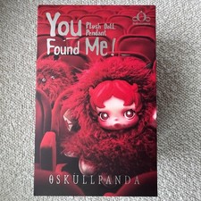  USA AUTHENTIC POP MART SKULLPANDA YOU FOUND ME  PLUSH DOLL PENDANT BLIND BOX 