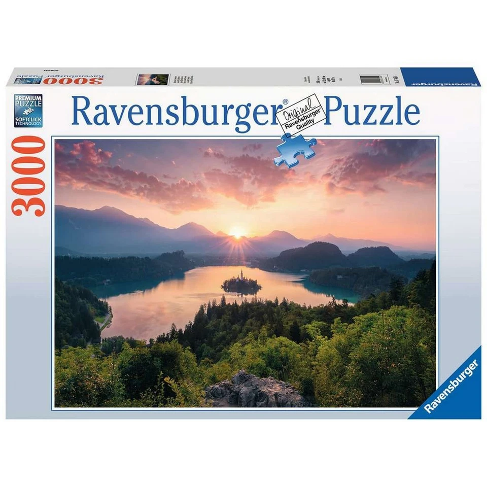 Ravensburger 17445 Bleder See, Slowenien Teileanzahl 3000 14-99 Jahre - Bild 1 von 1