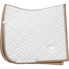 Equestrian Stockholm Weiß Full Dressurschabracke Modern White Sand Kollektion