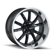 Ridler 650mb Matte Black 17x7 5x4.5 0mm 650-7765mb