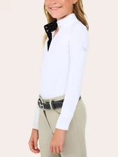 R.J. Classics Tori Junior Long Sleeve Show Shirt - Unicorns