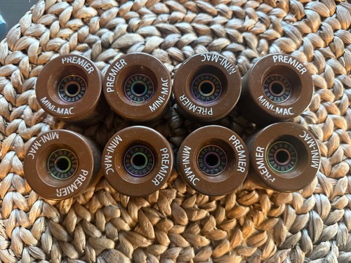 Sure grip premier mini Mac clay Rollerskate wheels 45mm + bearings