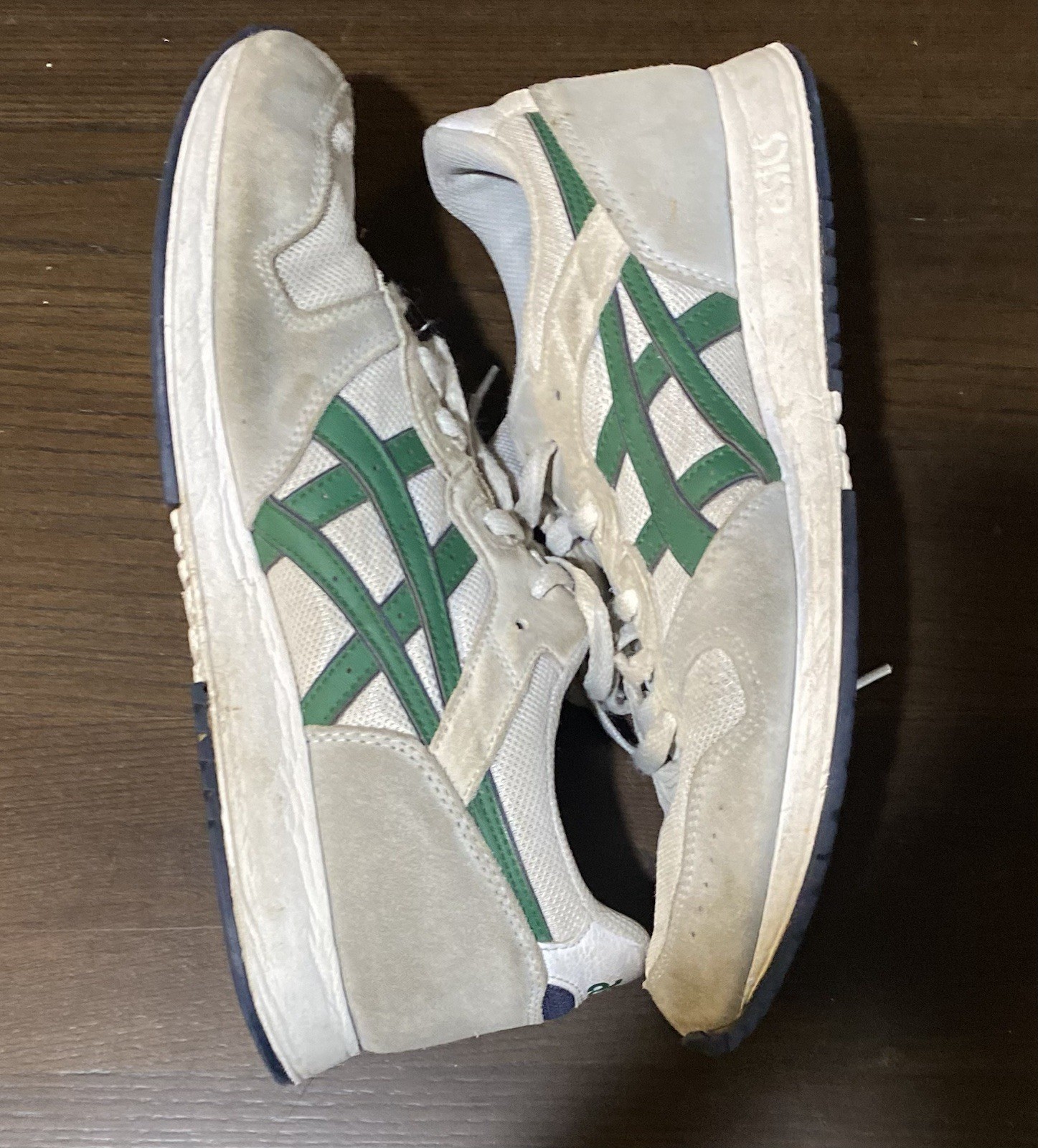 Ask A Gel Lyte Men's Shoes White And Green