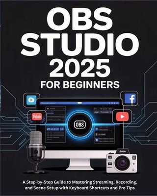 OBS Studio 2025 for Beginners: A Step-by-Step Guide to Mastering Streaming, Reco