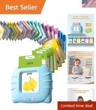 Bilingual Spanish and English Talking Flash Cards for Ages 2 , Pocket Speech ...
