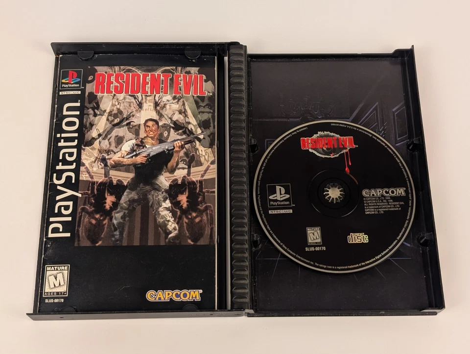 Resident Evil Long Box (PlayStation 1 PS1)➡️AUTHENTIC -CIB Complete - Tested 🎮 - Image 3 of 4