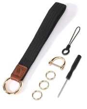 Wristlet Keychain for Women Stretchy Wrist Lanyard Phone Case Wallet Id Card