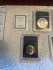 20th Century US Silver Dollar Collection Bradford Exchange Display Case, 4 Coins — photo 4