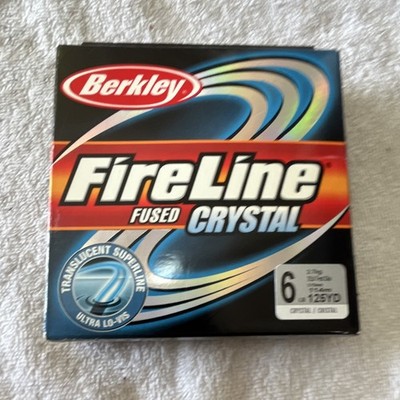 Berkley FireLine Crystal Fused Fishing Line 6 lb 125 yd 0.009 in FLFS6-CY