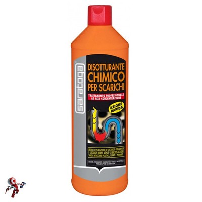 3 PROFESSIONELLE ABFLUSSSPÜLMITTEL WASCHBECKEN SARATOGA 750ML