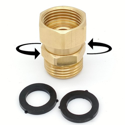 #ad Garden Hose Swivel Adapter FittingPressure Washer Swivel Connector Joint Ant... $26.04