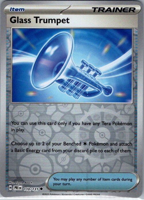 Glass Trumpet Uncommon SV07: Stellar Crown 135/142 NM