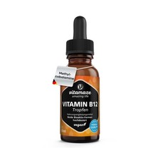 Vitamin B12 Tropfen hochdosiert & vegan 500 mcg, 50 ml (1700 50 (1er Pack) 