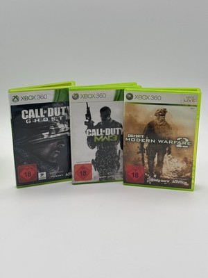 Microsoft Xbox 360   Call of Duty Moder Warfare 2 + 3 + Ghosts - PAL