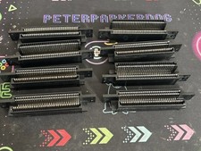 Lot of 8 OEM Nintendo NES 72 Pin Connector Cartridge Slots FOR PARTS/REPAIR ONLY