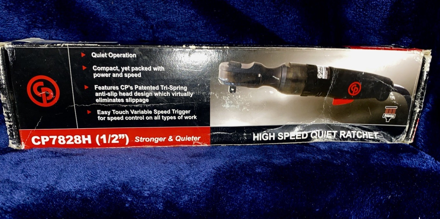 Chicago Pneumatic CP7828H High Speed Quiet Ratchet 1/2" New