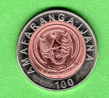 RWANDA - 100 Francs Coin  -  2007