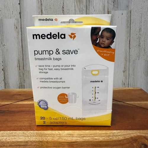 NUOVO pacchetto accessori per allattamento al seno Medela: bottiglie, connettori e sacchetti di immagazzinaggio - Foto 9 di 12