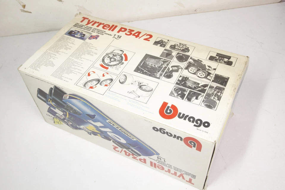 Burago auto formula 1 1/14 BURAGO TYRRELL P34/2 Mib - Immagine 4 di 4