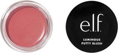 E.L.F. Luminous Putty Blush, Putty to Powder Rouge mit schimmerndem Finish, Lightw