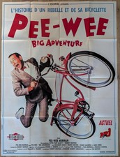 Affiche  originale cinéma - Pee-Wee Big Adventure - 120x160 cm