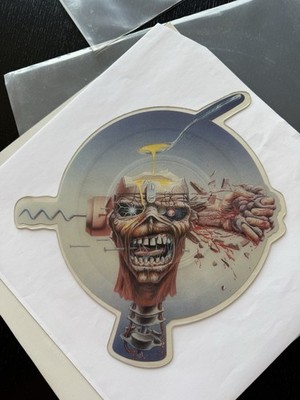 Iron Maiden - Can I Play with Madness - Shape Single Vinyl 1988