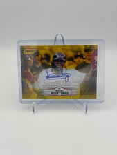2025 Stadium Club Baseball Angel Martinez Rookie Card Auto GOLD Paralle #SCBA-AM