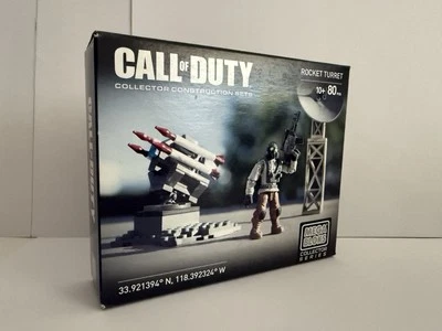 Call of Duty Mattel MEGA BLOKS Rocket Turret 80 Pcs CNG74 Neu OVP EOL - Bild 1 von 4