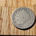 1911 Liberty Head "V" Nickel 5C "With Cents" Philadelphia Business  412 V 12 — photo 2