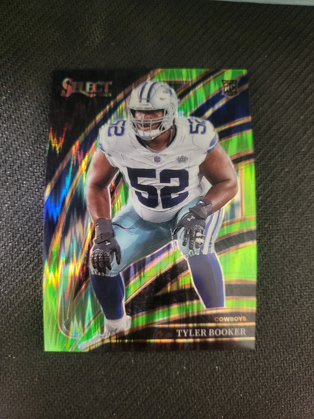 2025 Panini Select - Club Level Tyler Booker #298 Neon Green Shock Prizm /699
