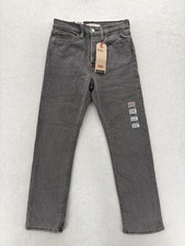 Levis Wedgie Straight Jeans Womens 28x28 Gray High Rise Button Fly Denim Pants