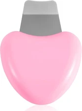 Skin Spatula 2.76x1.77in Portable, Face Scraper Blackhead Remover Pink-Red