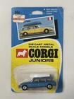 Vintage Corgi Juniors Blue Citroen Safari With Boat New on Card 1970 Husky