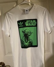 Adidas Originals Star Wars Yoda Tee Size Medium See Pics for Measurements EUC