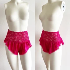 Alana Gale High Waist Lace Intimates Shorts Medium