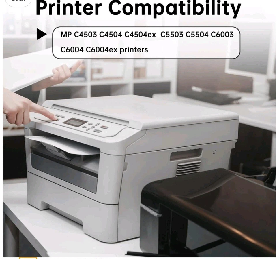 For RICHO MP C6003 841850 Yellow Toner Cartridge New in Box, Savin, Lanier - Image 2 of 4