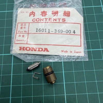 #ad #ad 16011 369 004 Genuine Honda Float Needle Valve Set Carburetor Carb CB 250 NOS AU $40.00