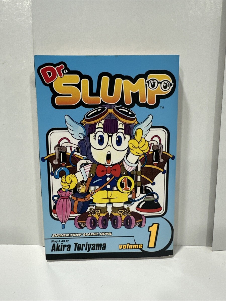 Dr. Slump vol.1 First Printing 初版 Dr. Slump Volume 1 Akira Toriyama English Manga Graphic Novel 1st