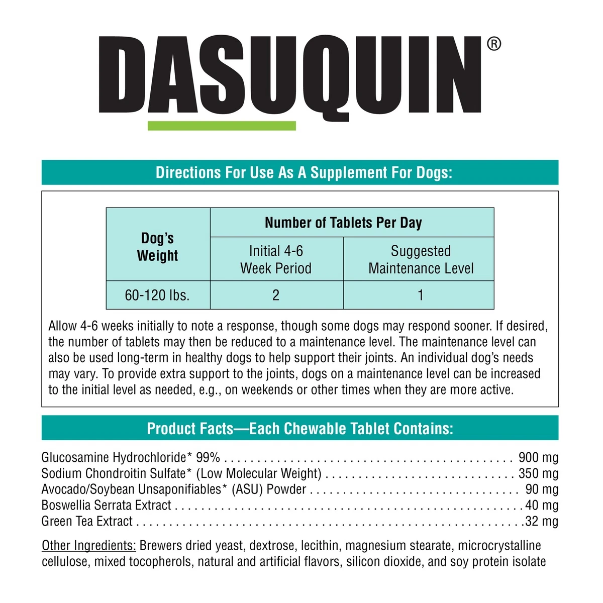 Dasuquin chewable tablets for cheap dogs