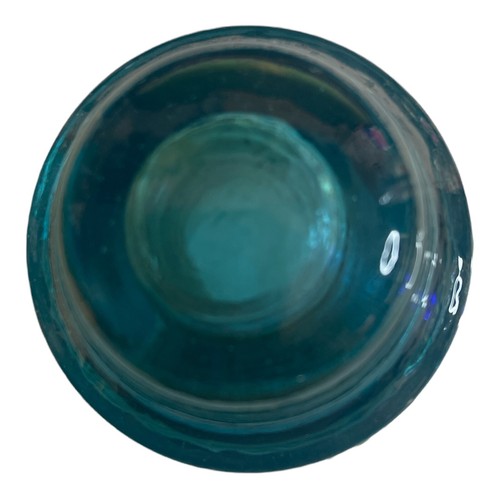 Hemingray Aqua Blue No 42 MADE IN USA Vintage Insulator Paper Weight Steampunk - Picture 4 of 6