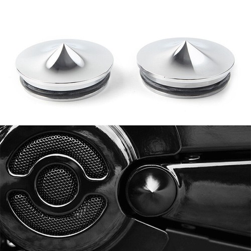 Swingarm Pivot Bolt Cover Kit Chrome For HarleyDavidson all VRod 2006