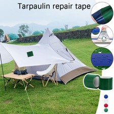 Outdoor High Adhesive Tarpaulin Tape Universal Tarpaulin Awning Tent Repair Tape