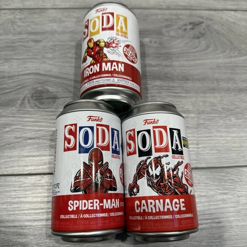 Funko Soda Marvel Lot