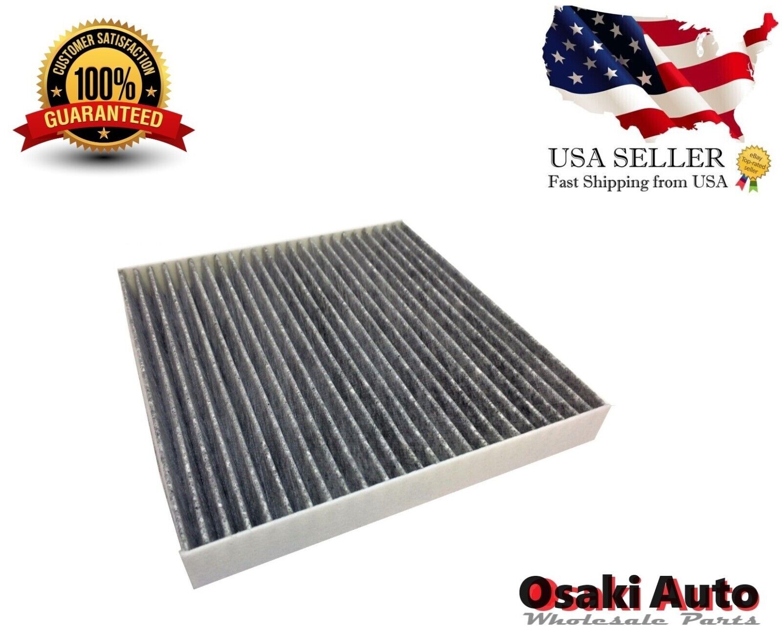 PREMIUM CHARCOAL CABIN AIR FILTER For Honda & Acura Vehicles (see compatibility)