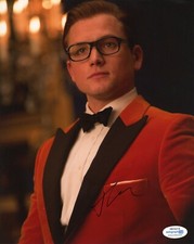 Taron Egerton Kingsman Autographed Signed 8x10 Photo ACOA