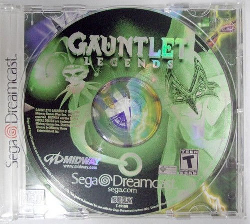 Sega Dreamcast (2000) Gauntlet Legends RPG Video Game Complete in Box w/ Manual! - Picture 8 of 11